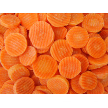 IQF Frozen Vegetables Crinkled Carrots